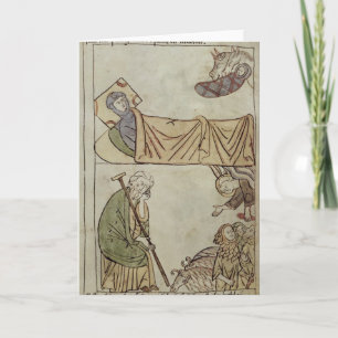 Cartes Pour Fêtes Annuelles Mme 108 fol.168 la nativité, d'une bible