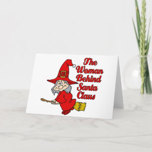 Cartes Pour Fêtes Annuelles mme claus