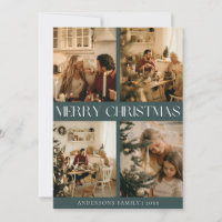 Moderne Design Scandinave Vert Simple Noël