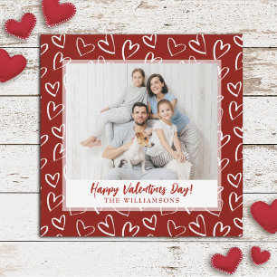 Cartes Pour Fêtes Annuelles Moderne et élégant Valentines