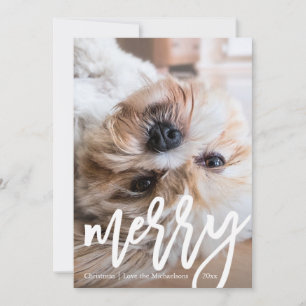Cartes Pour Fêtes Annuelles Moderne Joyeux avec Impression de Léopard Chic Pho