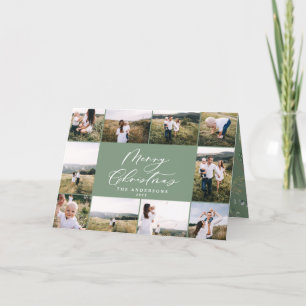 Cartes Pour Fêtes Annuelles Moderne minimaliste 11 photo nouvelle année sage f