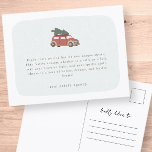 Cartes Pour Fêtes Annuelles Moderne Simple Chic Immobilier