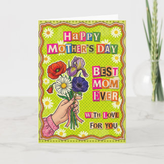 Cartes Pour Fêtes Annuelles Mom Appreciation Card