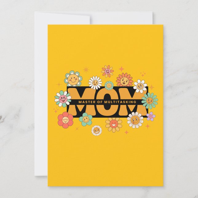 Cartes Pour Fêtes Annuelles MOM : Collection de la Fête des mères 3 (Devant)