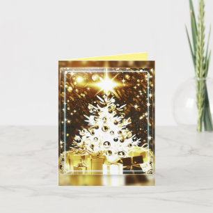 Cartes Pour Fêtes Annuelles Moments de vacances d'or