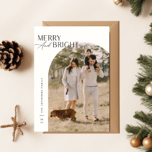 Cartes Pour Fêtes Annuelles Moments familiaux : Joyeux et lumineux Noël photo