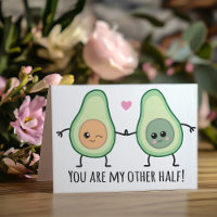 Mon autre demi-Avocado Funny Valentines Day