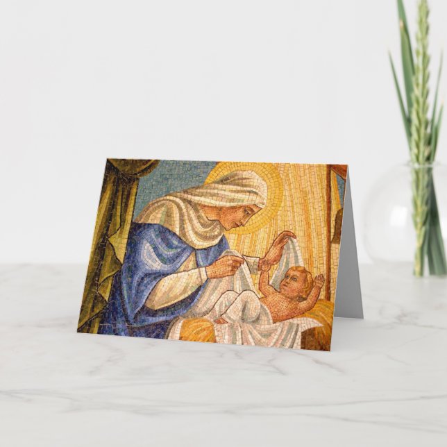 Cartes Pour Fêtes Annuelles Monastère franciscain 016 (Devant)