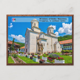 Cartes Pour Fêtes Annuelles MONASTÈRES SERBES - Monastère de Mileševa 2