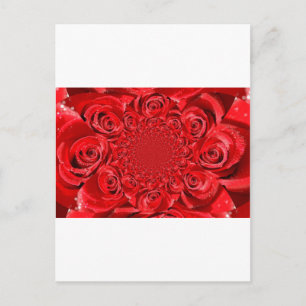 Cartes Pour Fêtes Annuelles Monde de couleur rose : Imaginaire floral
