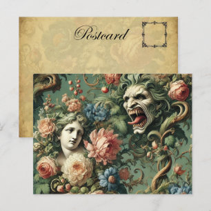 Cartes Pour Fêtes Annuelles Monstres au Paradis - Victorien gothique