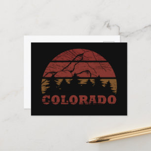 Cartes Pour Fêtes Annuelles Montagnes Rocheuses Colorado