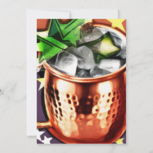 Cartes Pour Fêtes Annuelles Moscou Mule