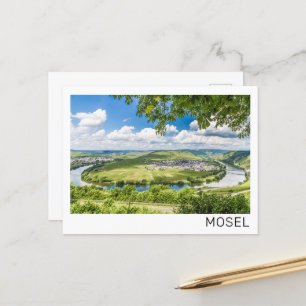 Cartes Pour Fêtes Annuelles Moselle Loop Trittenheim Panorama Allemagne Souven