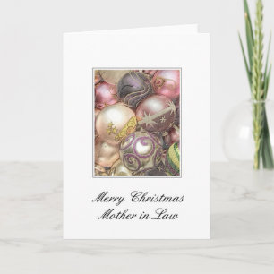 Cartes Pour Fêtes Annuelles mother in law Merry Christmas