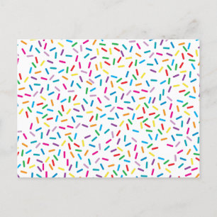 Cartes Pour Fêtes Annuelles Motif coloré Arc en ciel