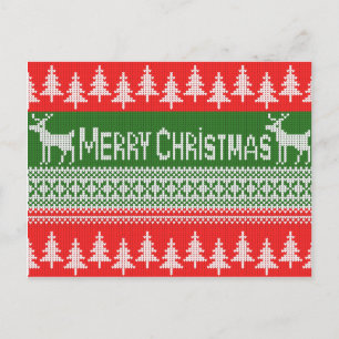 Cartes Pour Fêtes Annuelles Motif "Joyeux Noël"