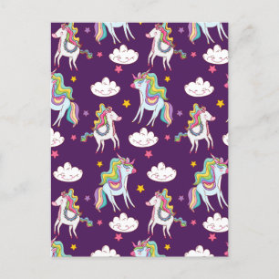 Cartes Pour Fêtes Annuelles Motif Unicorn Funny Magic Horse