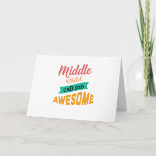 Cartes Pour Fêtes Annuelles Moyen-Enfant Appelez-Moi Awesome Drôle