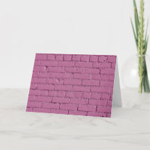 Mur de briques rose en poudre 