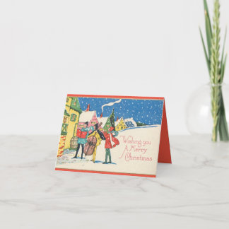 Cartes Pour Fêtes Annuelles Musiciens déco jouant à des chants de Noël