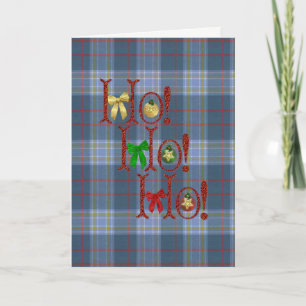 Cartes Pour Fêtes Annuelles Musselburgh Modern Tartan Christmas