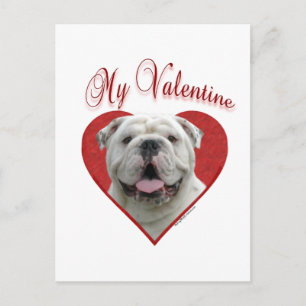 Cartes Pour Fêtes Annuelles My Bulldog Valentine