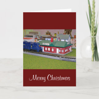 Cartes Pour Fêtes Annuelles N Scale Model Train Village