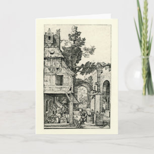 Cartes Pour Fêtes Annuelles Naissance de Noël ou du Christ par Albrecht Durer