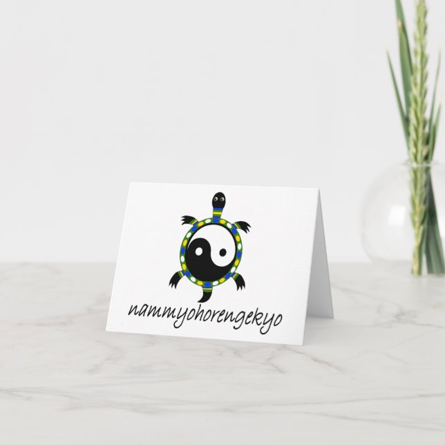 CARTES POUR FÊTES ANNUELLES NAM MYOHO RENGE KYO... (Devant)