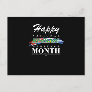 Cartes Pour Fêtes Annuelles National Hispanic Heritage Month