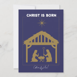 Cartes Pour Fêtes Annuelles Nativité