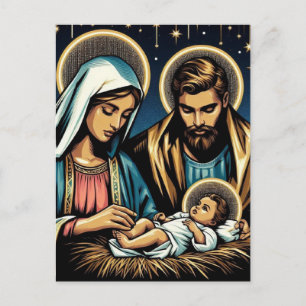 Cartes Pour Fêtes Annuelles Nativité