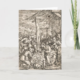 Cartes Pour Fêtes Annuelles Nativité allemand par Jonas Umbach (c 1624-1693)