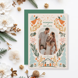 Cartes Pour Fêtes Annuelles Nativité Angles 2 Photo Noël