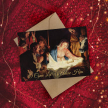 Nativité or simple élégant Noël religieux