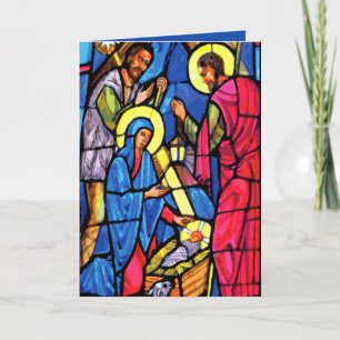 Cartes Pour Fêtes Annuelles Nativité Zoom de Noël