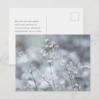Cartes Pour Fêtes Annuelles Nature hivernale rêveuse, Nouvel An