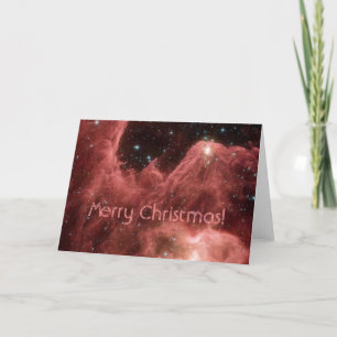 Cartes Pour Fêtes Annuelles Nébuleuse d'Eagle, Joyeux Noël !