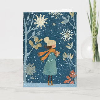 Cartes Pour Fêtes Annuelles Neige