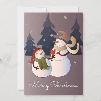 Cartes Pour Fêtes Annuelles neige de Noël