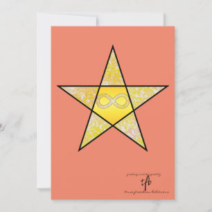 Cartes Pour Fêtes Annuelles Neurodiversité Parol Cava Rosa