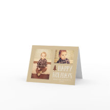 Neutral Joyeux Joyeux Fêtes de Noël Photo Salutati