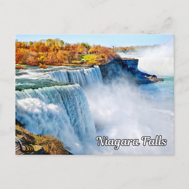Cartes Pour Fêtes Annuelles Niagara Falls, New York (Devant)