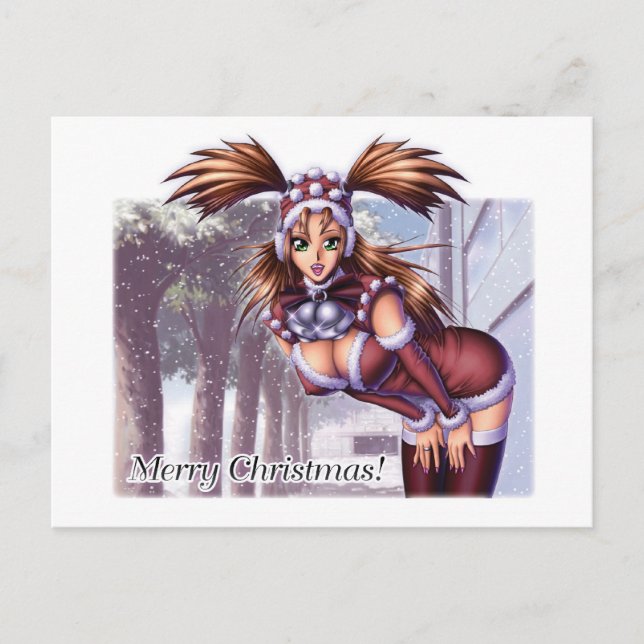Cartes Pour Fêtes Annuelles Nikki - Noël de l'année (Devant)