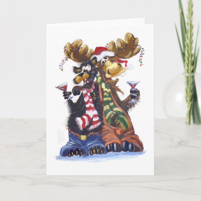 Cartes Pour Fêtes Annuelles Noche (Devant)