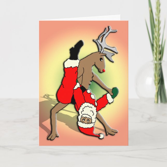 Cartes Pour Fêtes Annuelles Noël (Devant)