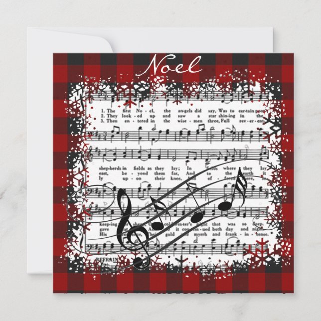 Cartes Pour Fêtes Annuelles Noel (Devant)