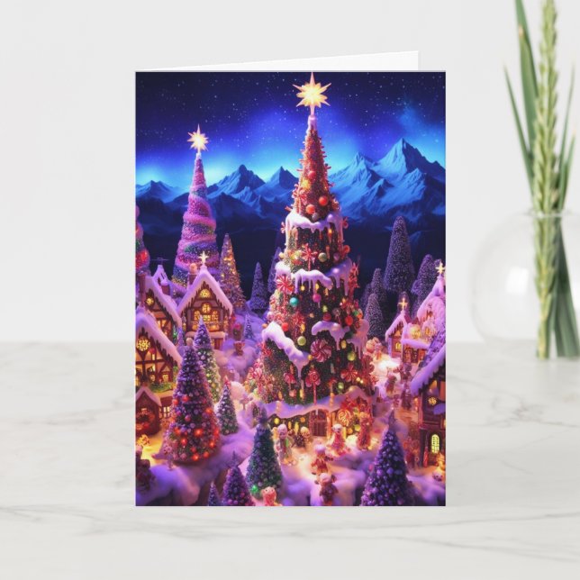 Cartes Pour Fêtes Annuelles Noël (Devant)